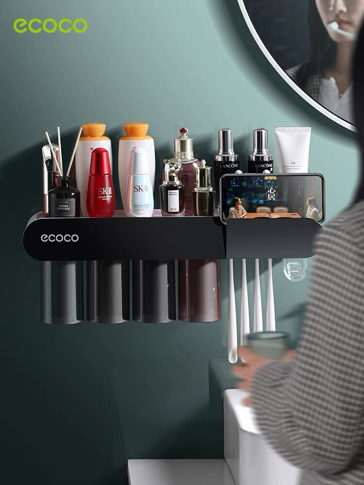 Porte Brosse À Dent Ecoco Pour Salle De Bain