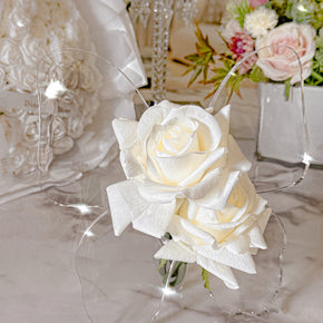 Papillon Cristal – Vase Acrylique Moderne