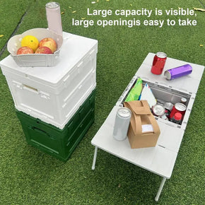 Table de rangement pliable