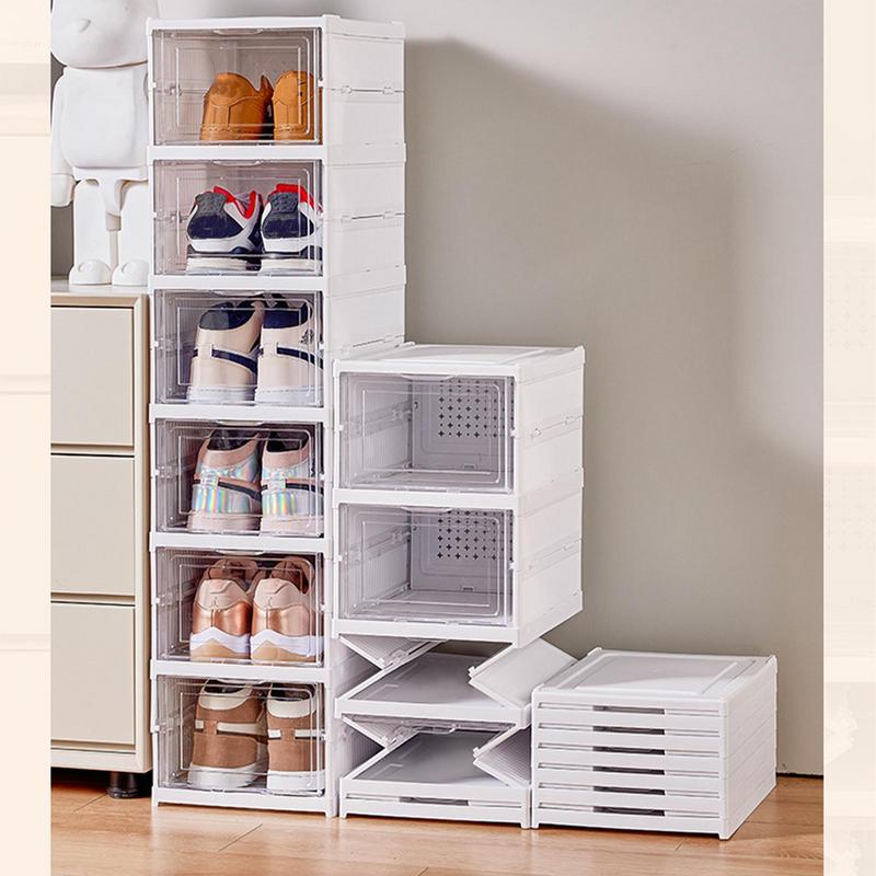 Étagère à Chaussures Pliable à Six Étages