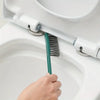 Ensemble de brosse WC en silicone3 en 1 avec support mural