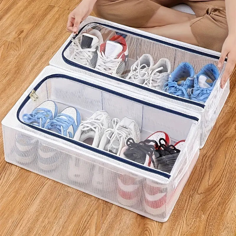 Boîtes de Rangement Pliables pour Chaussures et vêtements